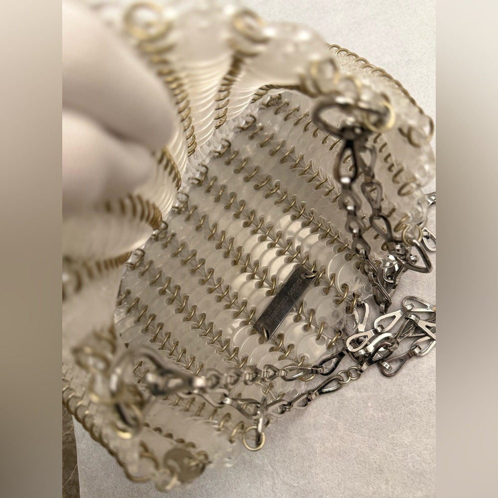 Paco Rabanne 1969 Shoulder Bag in Transparent - Picture 14 of 16